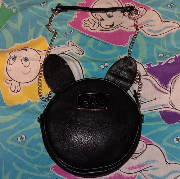 Disney Handbags - Disney Alice in Wonderland Clock Purse Vintage Bag